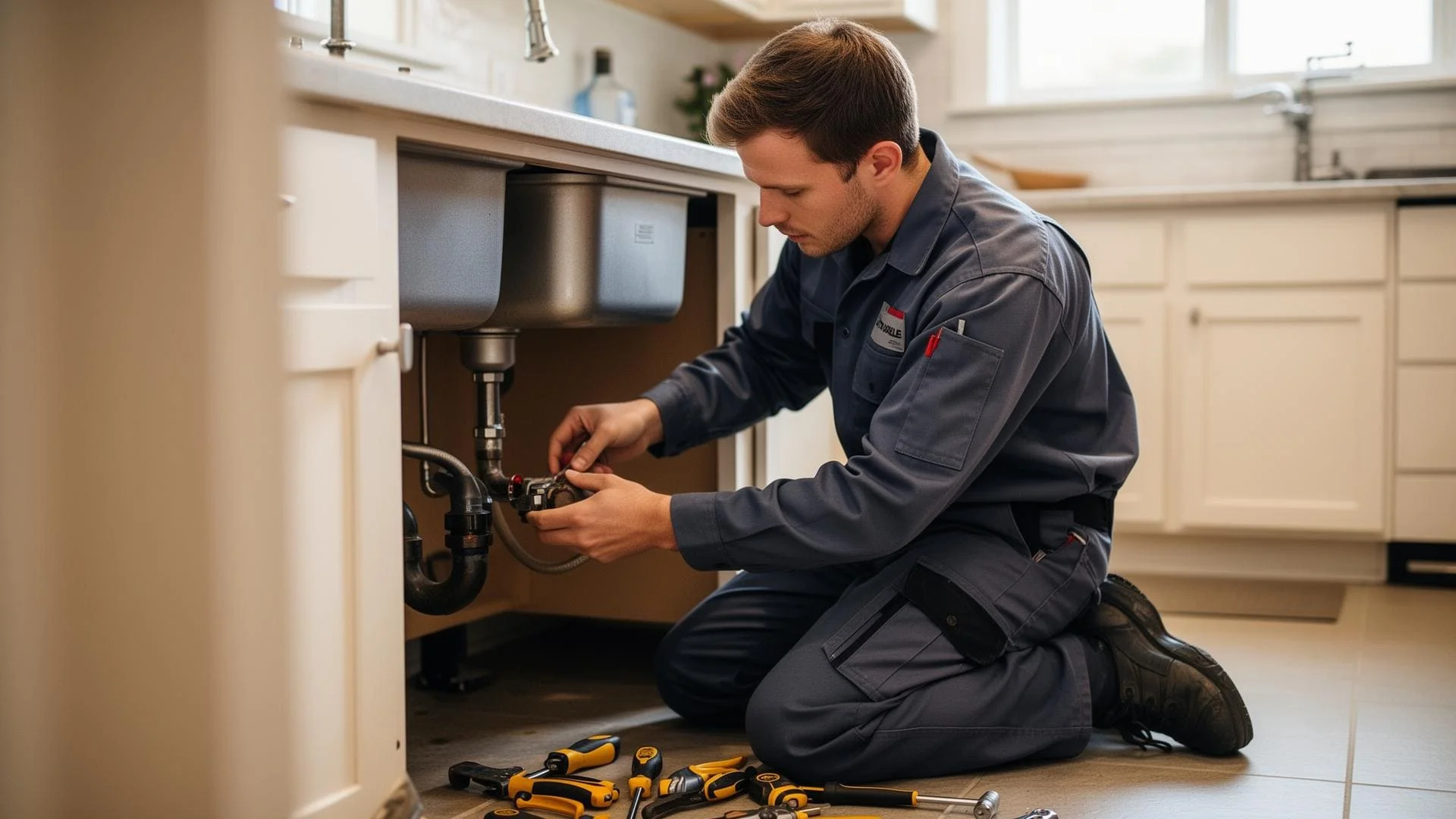 Professional plumber servicing Atlanta area